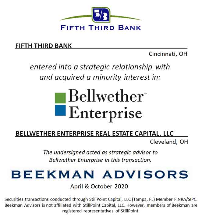 Fifth Third Bank & Bellwether Enterprise Real Estate Capital
