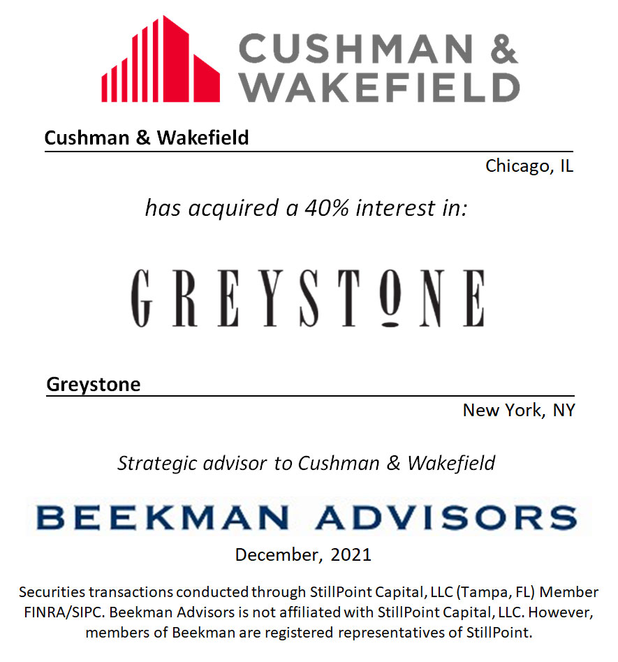 Cushman & Wakefield / Greystone